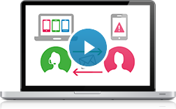 お客様不具合申告時の事象確認に　画像