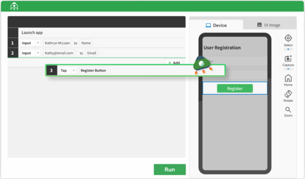 MagicPod操作イメージ